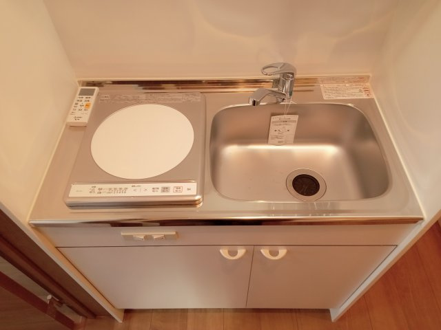 川崎市多摩区菅稲田堤３丁目のアパートのキッチン