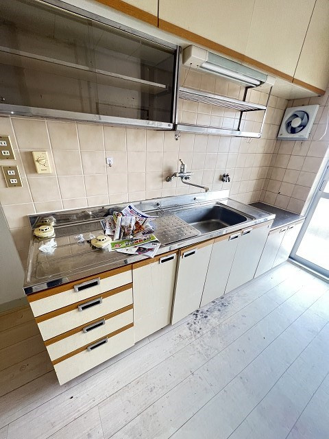 尼崎市御園２丁目の賃貸マンションのキッチン