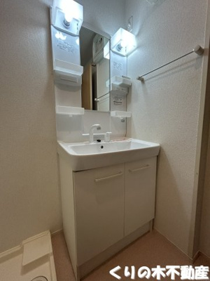 【洗面所】 | ミルト唐子Ｃ | 反転同タイプのお部屋です（現況を優先します）