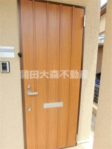 リエゾン池上の玄関