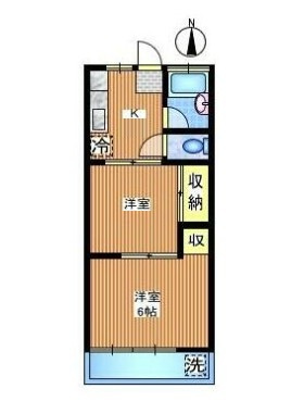 コーポ８１の間取り