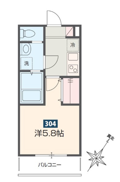 MELDIA新座の間取り