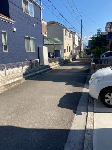 フォレクス北斎院の前面道路含む現地写真