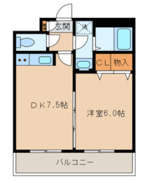 スカイセルの間取り|間取りです。