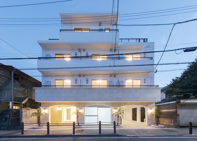 朝日リゾートの外観|重厚感のあるＲＣ造マンション
