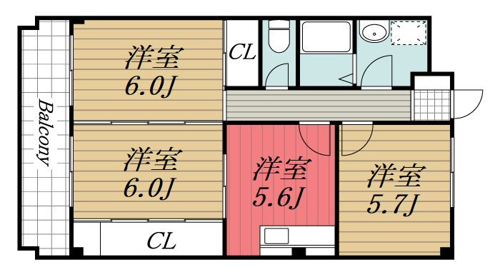 【間取り】