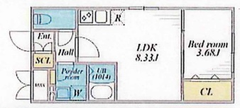 LEGALAND文京千石の間取り