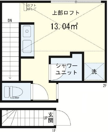 サークルハウス田園調布壱番館の間取り|間取りです。