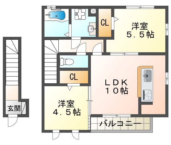 SumikaAの間取り|Sumika
