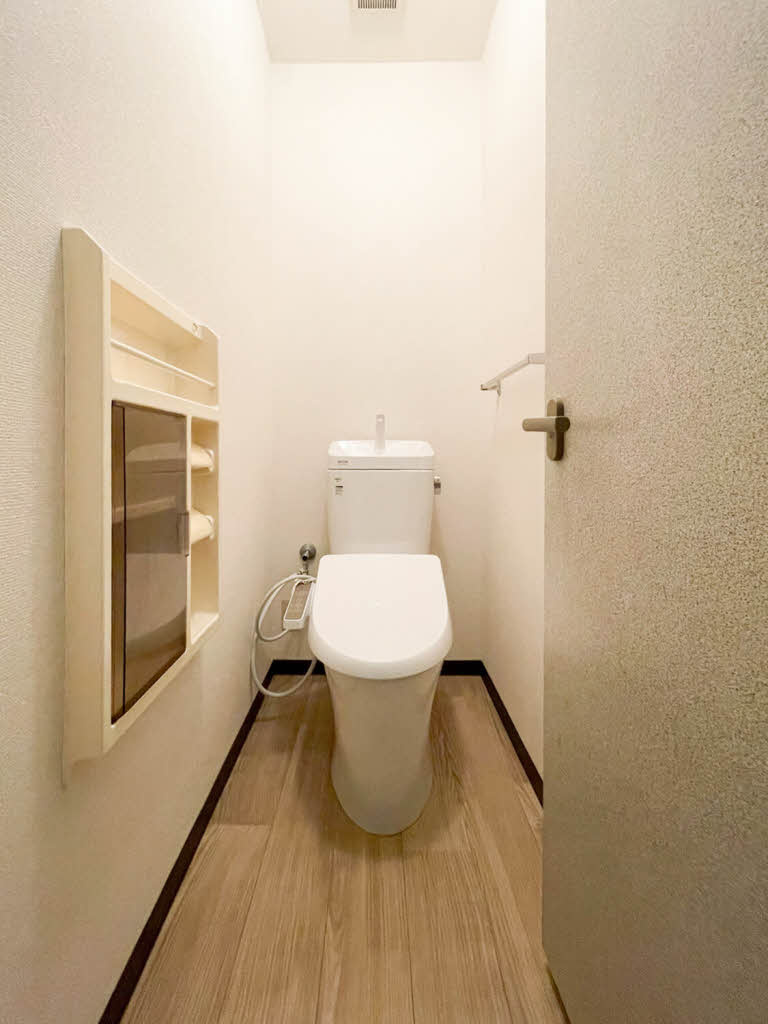 ロジュマンイズミBCD棟のトイレ|シンプルで使いやすいトイレです