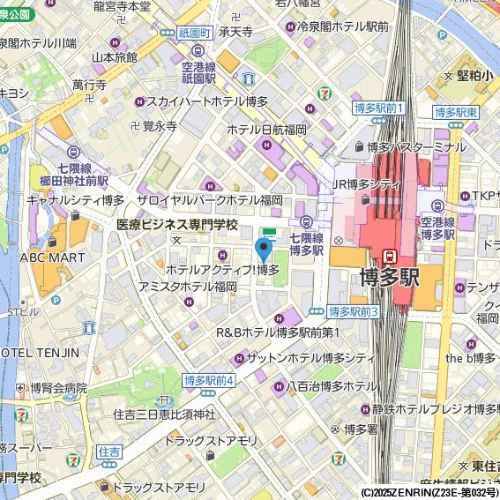 ウェルブライト博多ステーションの地図|地図