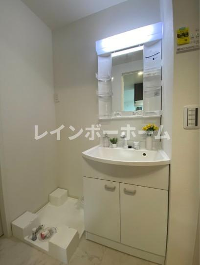 【仲介手数料：50％OFF】対象物件！の独立洗面台|※同仕様施工参考写真
