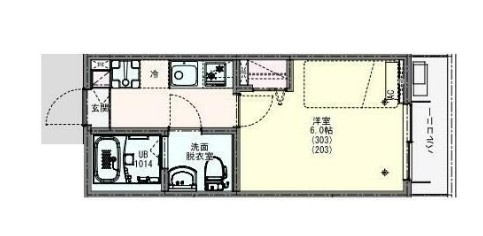 【仲介手数料：50％OFF】対象物件！の間取り
