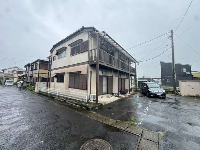 茨城県古河市　一棟アパートの外観
