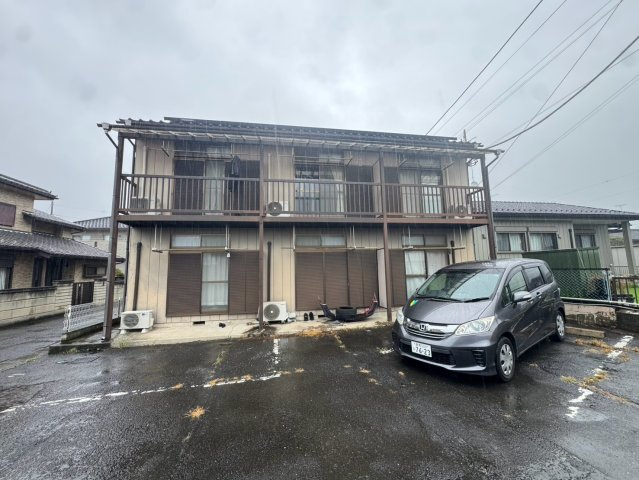 茨城県古河市　一棟アパートの外観