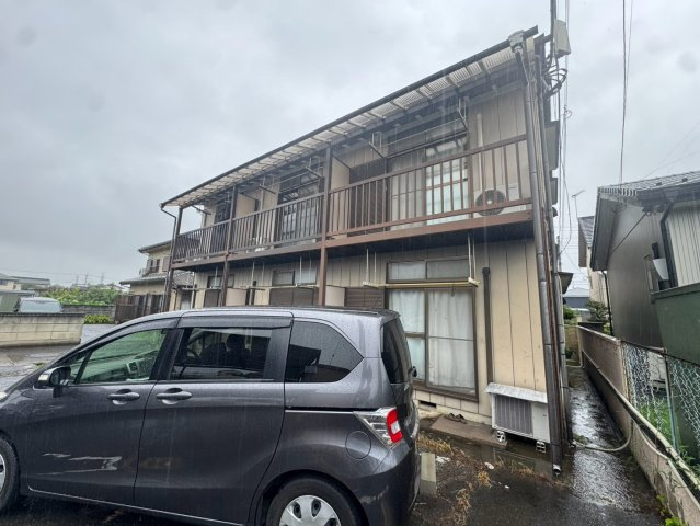 茨城県古河市　一棟アパートの外観