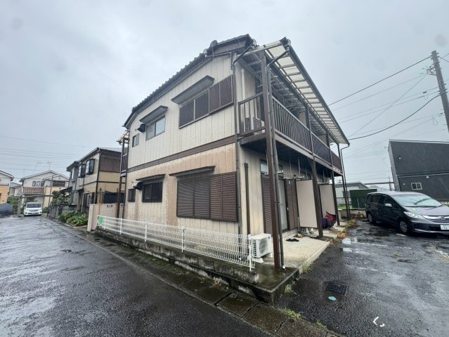 茨城県古河市　一棟アパートの外観