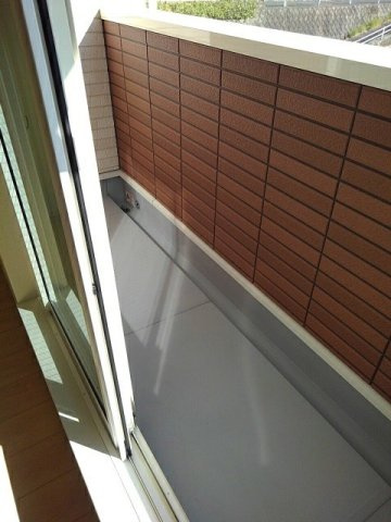 スターエイトⅡのバルコニー
