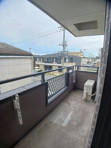 さくらマンションＢのバルコニー