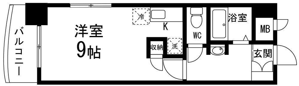 ロイヤルパーク五橋の間取り