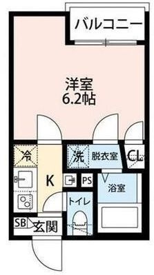 グランクオール千川の間取り|間取りです。
