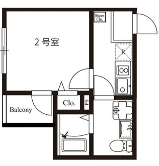 【間取り】 | モダンアパートメント上板橋 | 間取りです。