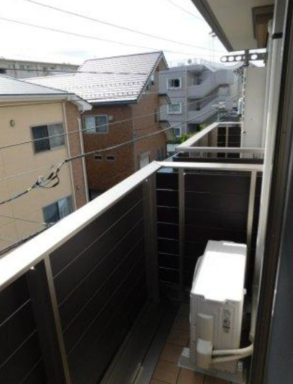 横浜市栄区笠間２丁目の賃貸マンションのバルコニー