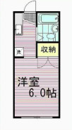 平山第一コーポの間取り