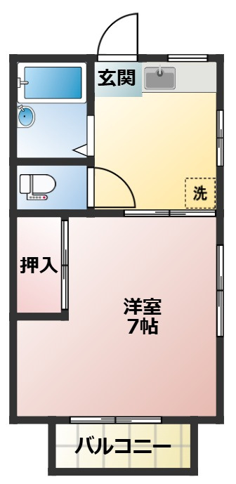 第５ドエル小泉の間取り