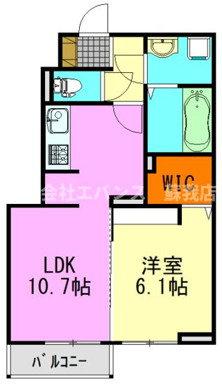【間取り】 | ファミリア蘇我