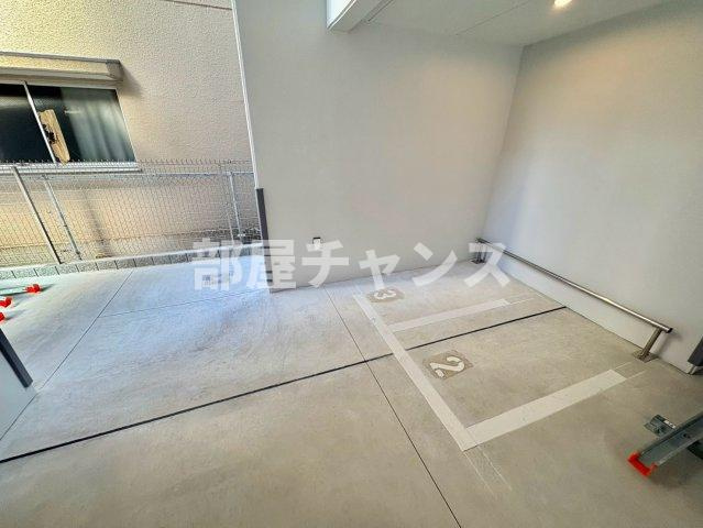 パルティール庄内通の駐車場