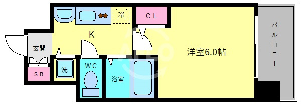 プレサンス上町台東平の間取り|プレサンス上町台東平　間取り
