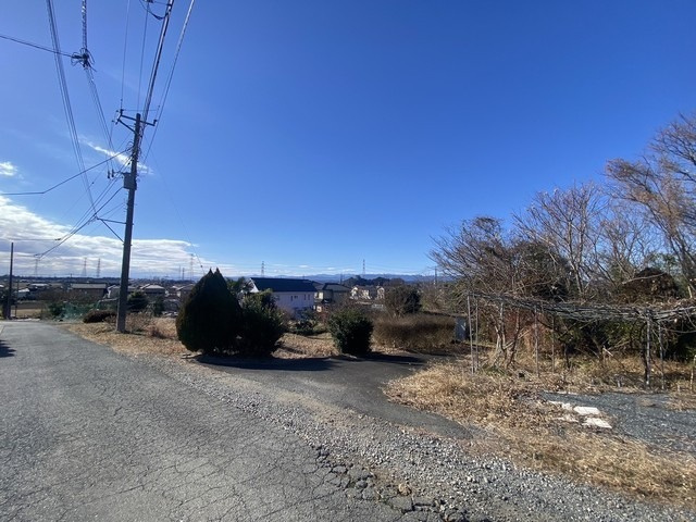 東松山市下野本　売地の外観