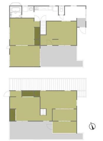 坂戸市西坂戸　中古売戸建の間取り