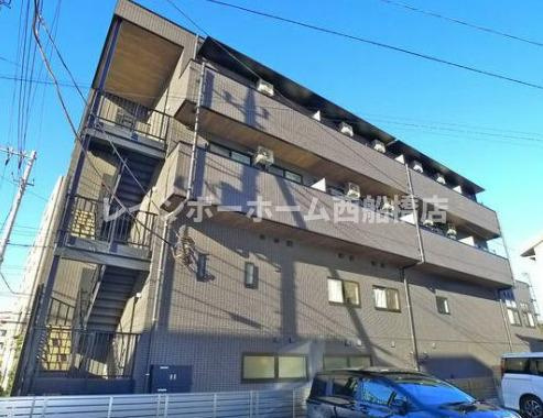 千葉市中央区白旗３丁目の賃貸マンションのバルコニー