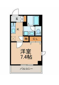 千葉市中央区白旗３丁目の賃貸マンションの間取り