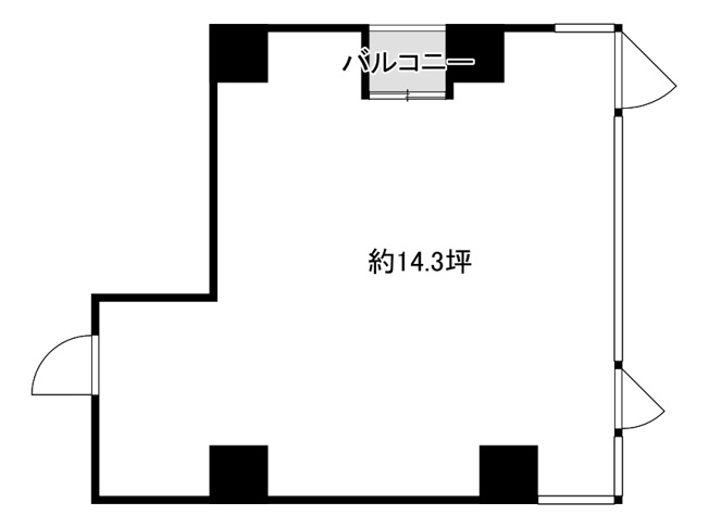 【間取り】 | リーガル三宮東ビル