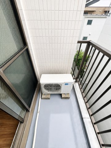 浦安市堀江４丁目の賃貸マンションのバルコニー