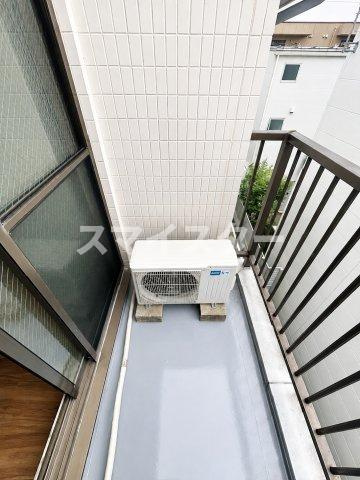浦安市堀江４丁目の賃貸マンションのバルコニー