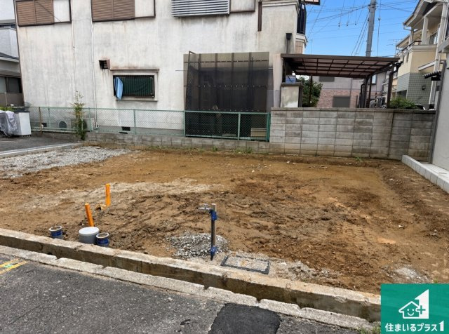 松原市東新町　第2期　新築一戸建ての外観|現在の進捗状況です！順調に作業進行中、完成が待ち遠しいです！詳細の間取り等、お気軽にお問い合わせください！