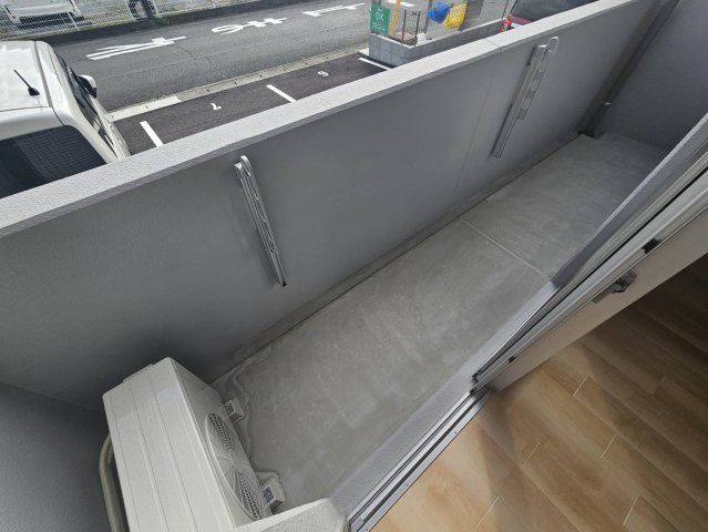 クレール結のバルコニー