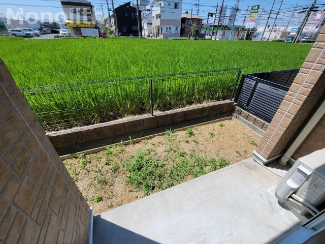 グランディールY・MーⅢのバルコニー