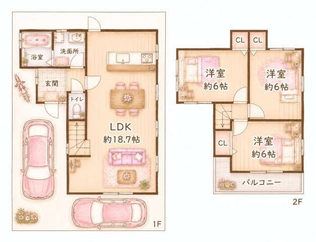 東香里元町　中古一戸建ての間取り|間取り図はいかがですか？ご希望を叶える間取りですか？リビングの広さは？水回りの位置は？カウンターキッチン？など色々な情報が集約されています。弊社ではリフォームなどのご相談も承っております。