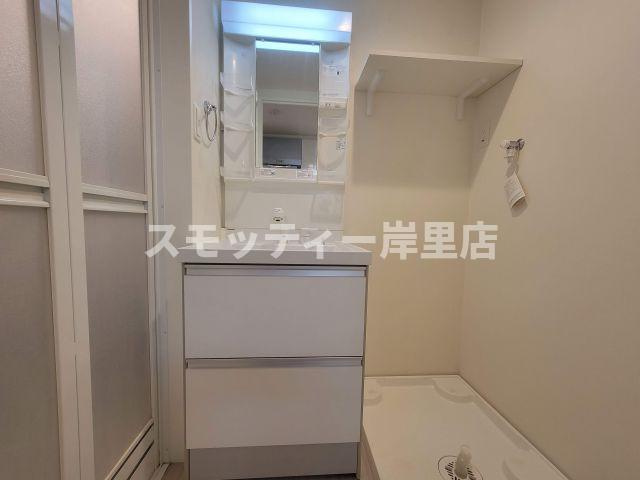 ハーモニーテラス清水丘の洗面所