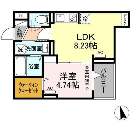 アヴァンス豊島　Aの間取り