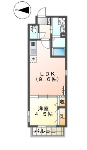 ボナール三橋の間取り