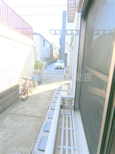 サンハイムのバルコニー