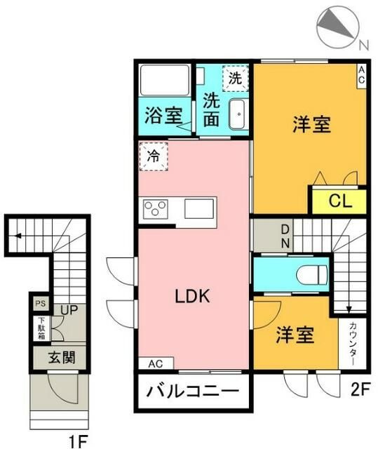 メゾン・ソレイユの間取り