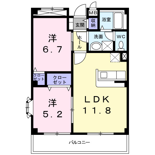 【間取り】 | グレイス恵風