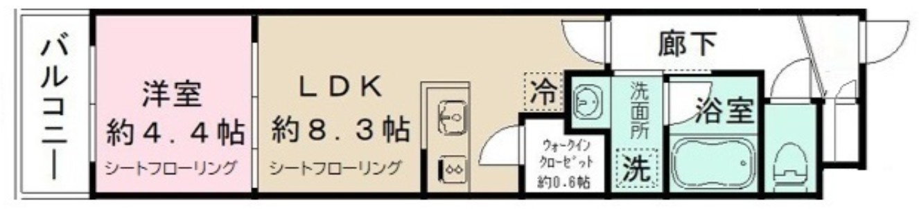Soga Architect BLDⅡの間取り